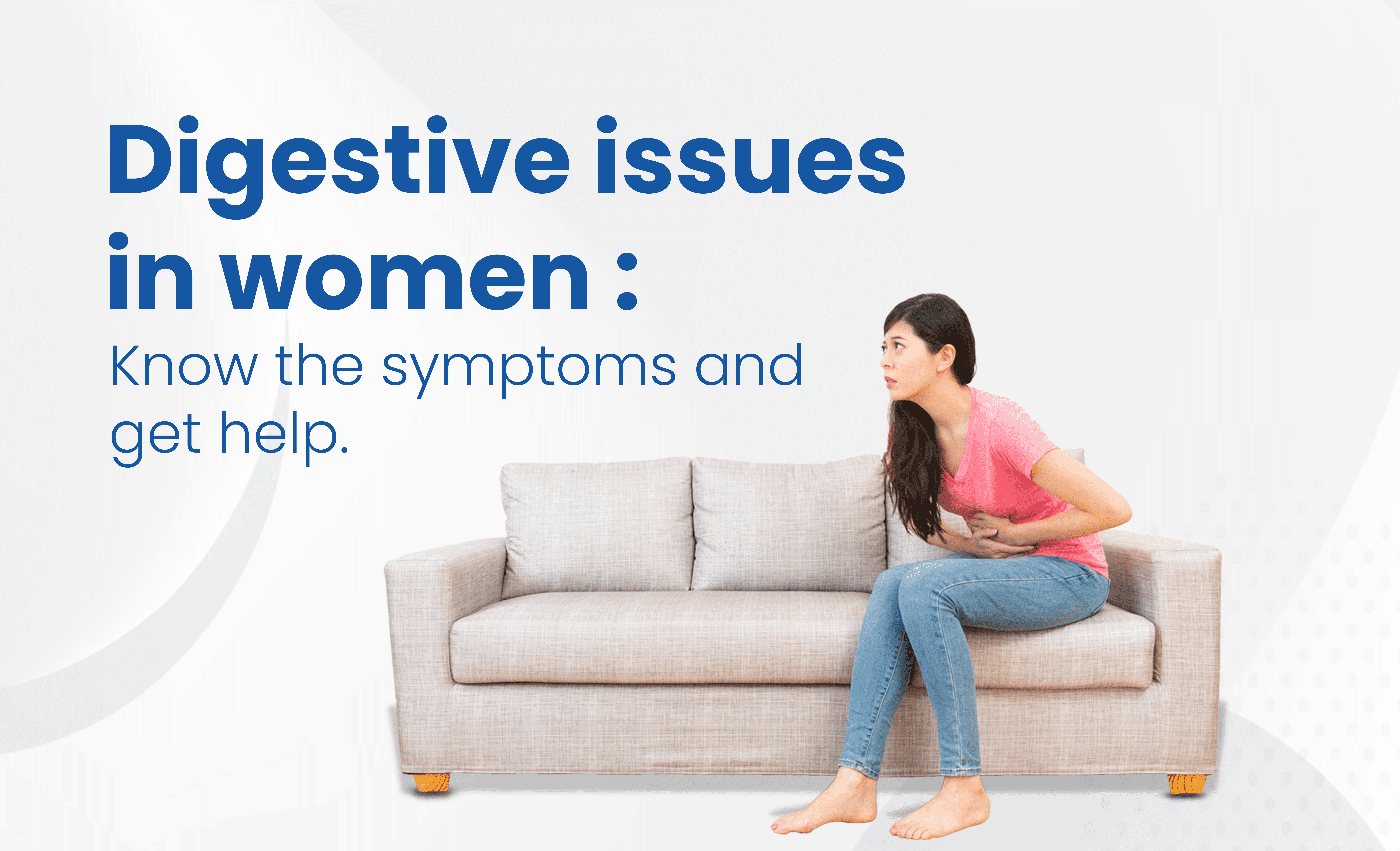 Digestive issues in women: Cover Image